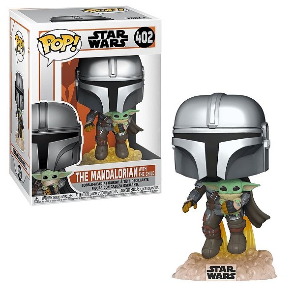 Funko Pop 402 Star Wars Mandalorian The Mandalorian With The Child