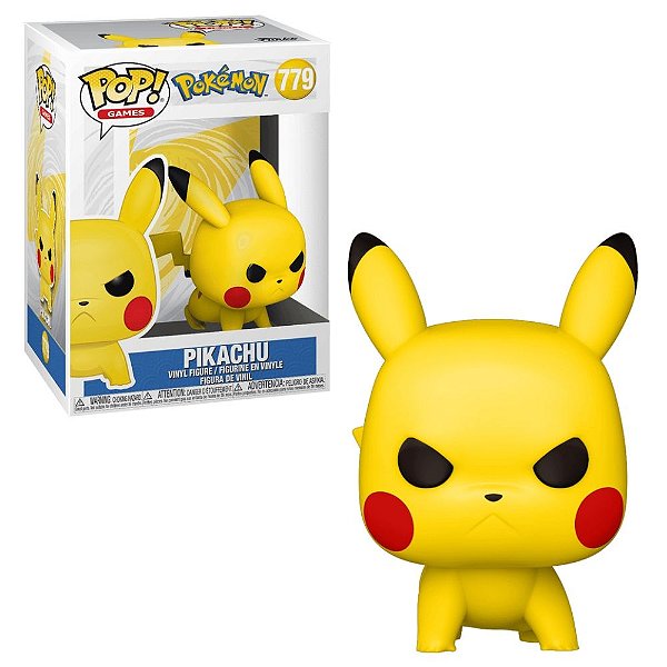 Funko Pop 779 Pokémon Pikachu em Ataque