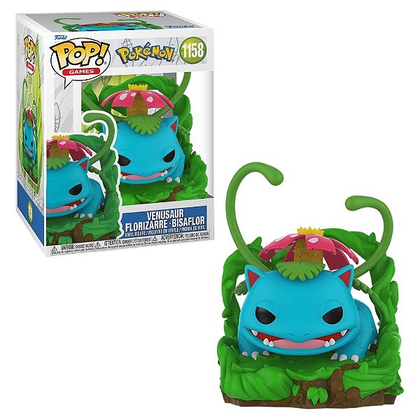Funko Pop 1158 Pokémon Premium Venusaur Florizarre Bisaflor