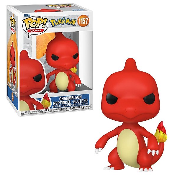Funko Pop 1157 Pokémon Charmeleon Reptincel Glutexo