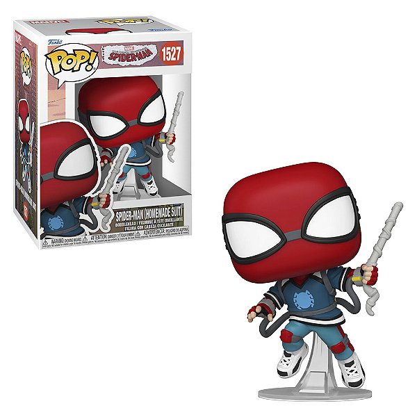 Funko Pop 1527 Marvel Spider-Man Amigo da Vizinhança Spider-Man (Homemade Suit)