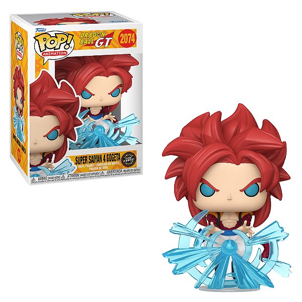 Funko Pop 2074 Dragon Ball GT Super Saiyan 4 Gogeta Chase