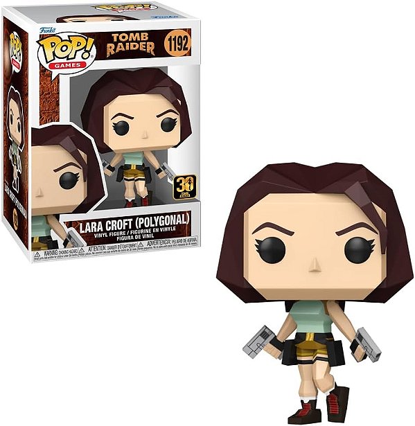 Funko Pop 1192 Tomb Raider Lara Croft (Polygonal)