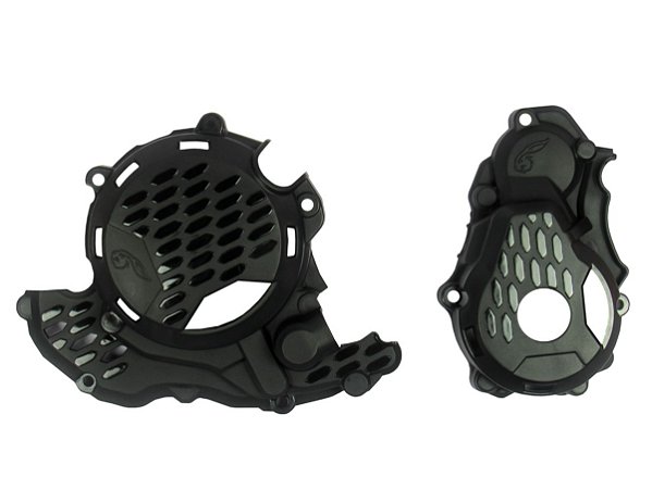 Protetor Tampas Laterais Motor 4t Ktm 250/350 Husqvarna250/350cross 17/22 /End. 17-23 -Gasgas Ec250/350 21-23