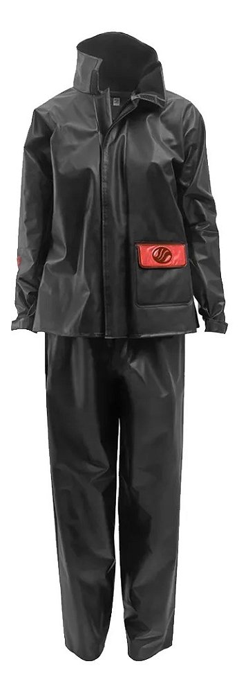 Conjunto Capa Chuva Alba Europa Feminina