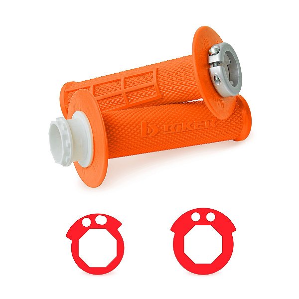 Manopla Lock On Ktm Sxf-Excf-Xcf-Xcfw 06-24/Husq Fc 14-15 Fe250 14-24/Beta/Gasgas
