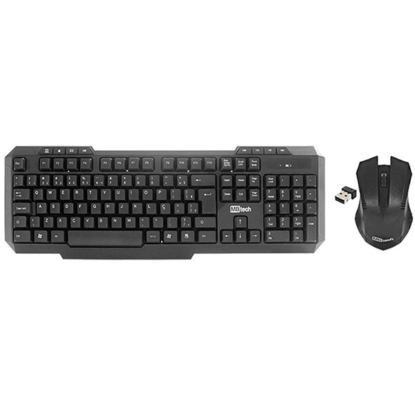 TECLADO E MOUSE S/FIO MB54079 MBTECH