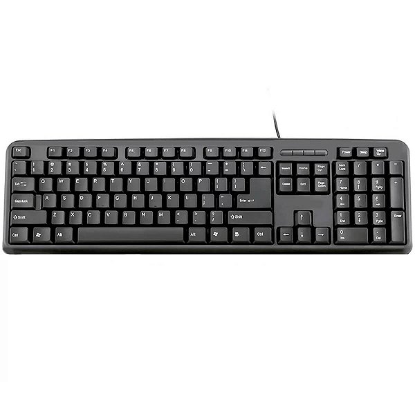 TECLADO USB PRETO KP-2044