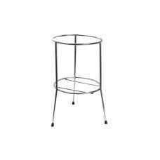 SUPORTE DE SOLO CROMADO PARA EXTINTOR CO²