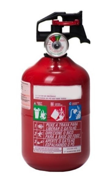 Extintor Veicular Pqs 1 kg ABC BOLINHA - vecimento 1º semestre de 2030