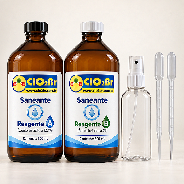 KIT SANEANTE 500ML + 500ML (VOL. 1 L)