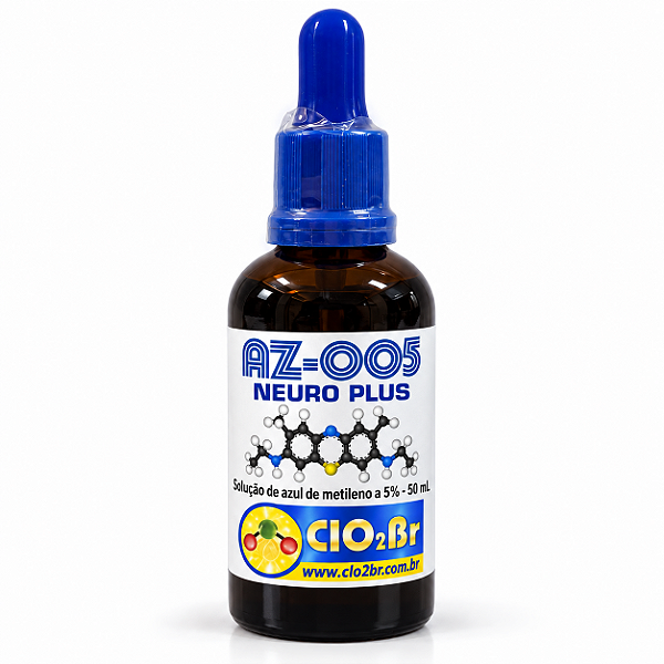 AZ-005 NEURO PLUS (solução de azul de metileno a 5% - 50 mL)