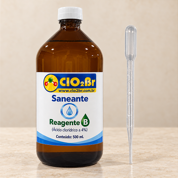 ÁCIDO CLORÍDRICO A 4% - 500 ML