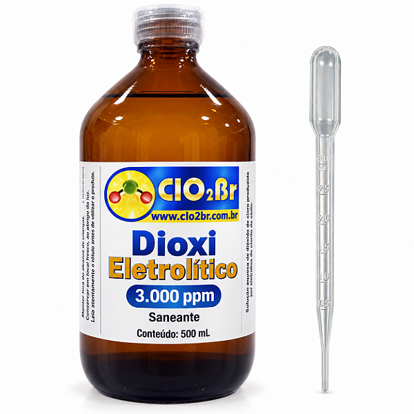Dioxi Eletrolítico 3.000 ppm — 500 mL