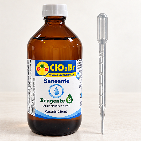 ÁCIDO CLORÍDRICO A 4% - 250 ML