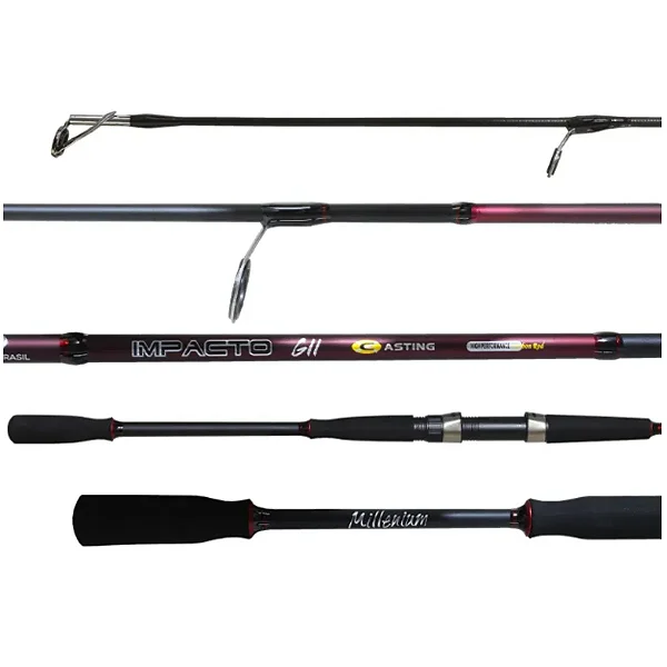 VARA IMPACTO GII 54'' 1,62M 7-14LB 1 PARTE MOLINETE