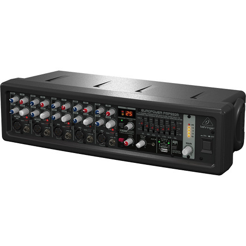 Mesa de Som Cabeçote Amplificado PMP550M 5 Canais  BEHRINGER