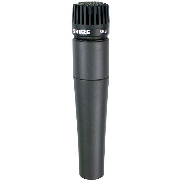 Microfone Dinâmico SM57-LC Vocal e Instrumentos - SHURE
