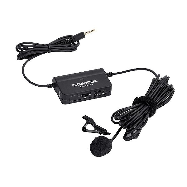 Microfone de Lapela com fio CVM-SIG.LAV V05 - COMICA