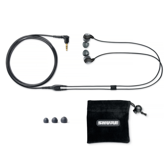 Fone De Ouvido SHURE SE112-GR  Cinza In-Ear com Bag