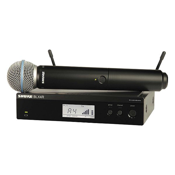Sistema Microfone sem Fio de Mão BLX24RBR/B58-M15 - SHURE