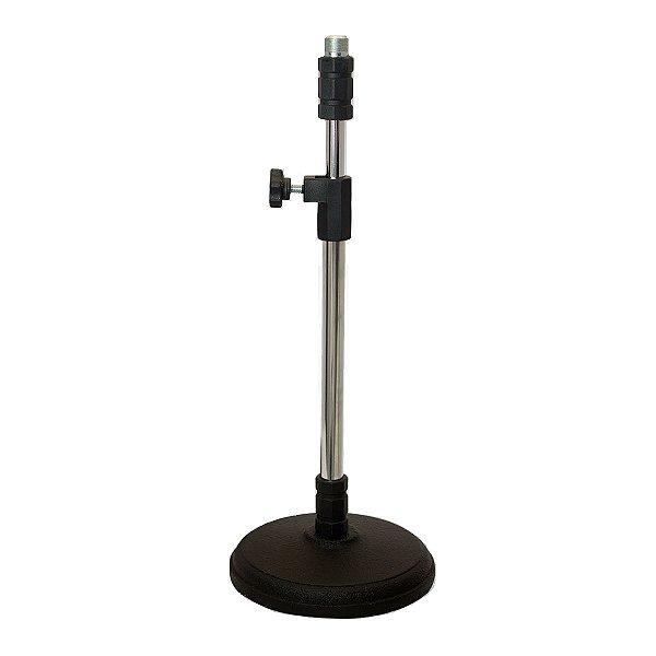 Pedestal de Mesa com Tubo Telescópico Grande PS3 Cromado - VISÃO
