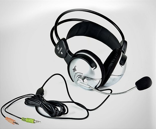 Fone de ouvido com fio e controle de volume 466M - TSI