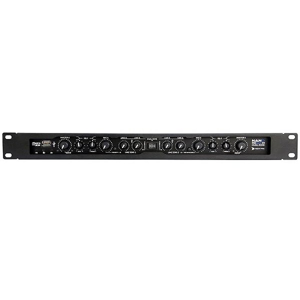Pré-Amplificador Profissional Premixer Dual Zone - NEXT PRO