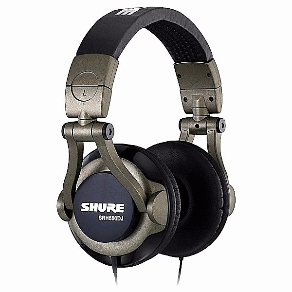 Fone de Ouvido Para DJ SHURE SRH-550 DJ