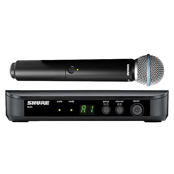 Sistema Microfone sem Fio de Mão BLX24BR/BETA58-M15 - SHURE