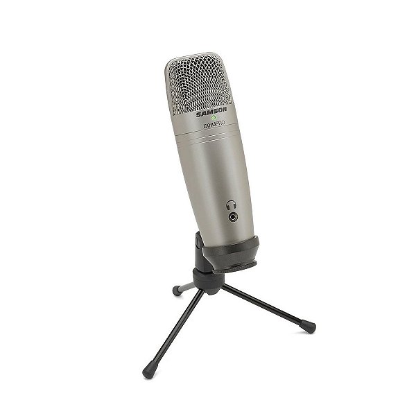 Microfone Condensador C01U PRO USB Studio/Podcast - SAMSON