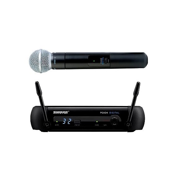 Sistema de Microfone sem Fio PGXD24/SM58-X8 - SHURE