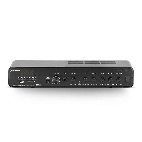 Amplificador SLIM 3500 APP G2 com USB/SD/FM e BT - FRAHM
