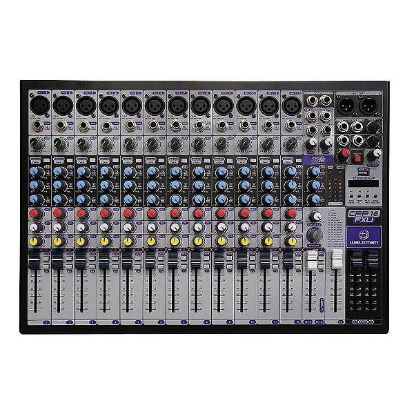 Mesa de Som Premium Clear Pod Pro CPP-16FXU - WALDMAN