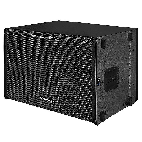 Caixa Acústica Line Array Ativa ONEAL OLS-2015 Subwoofer 1200 Watts RMS 15 Polegadas