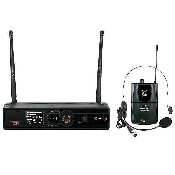Sistema Microfone sem Fio K-501H Headset - KADOSH