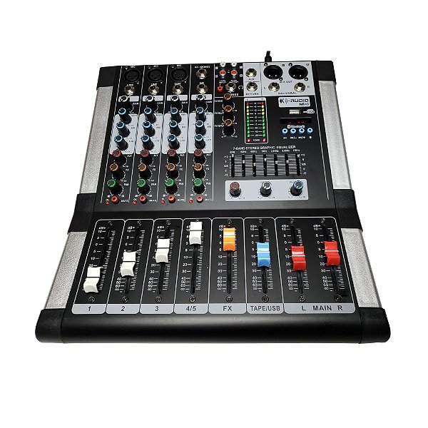 Mesa de Som MI40 (4 Canais com USB/BT/FX ) – K-AUDIO