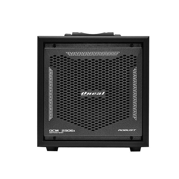 Caixa Multiuso OCM-2906N-PT USB e Bluetooth Preta - ONEAL