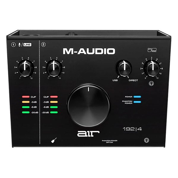 Interface de Áudio AIR 192-4 24 Bits 192 kHz - M-AUDIO