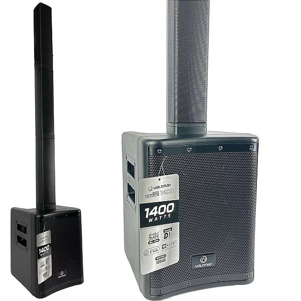 Caixa De Som Ativa 700w Waldman Bluetooth Bateria