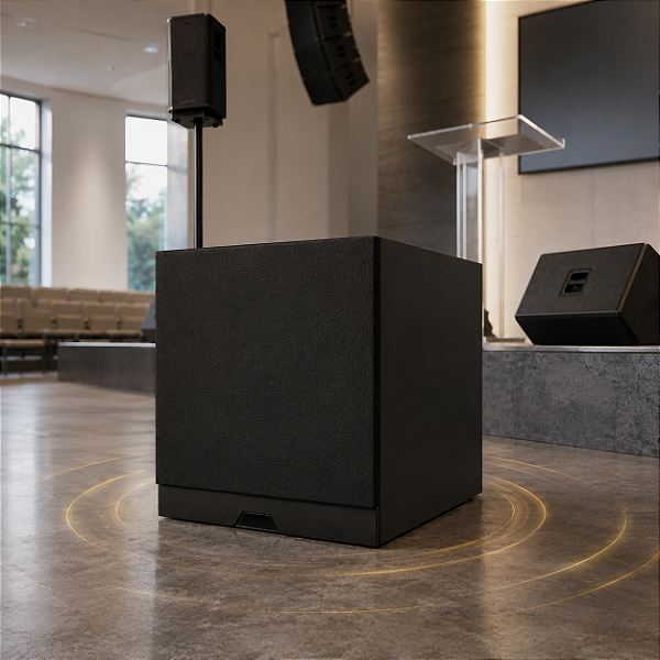Subwoofer Ativo Frahm RD SW12 G2 12” 300W RMS