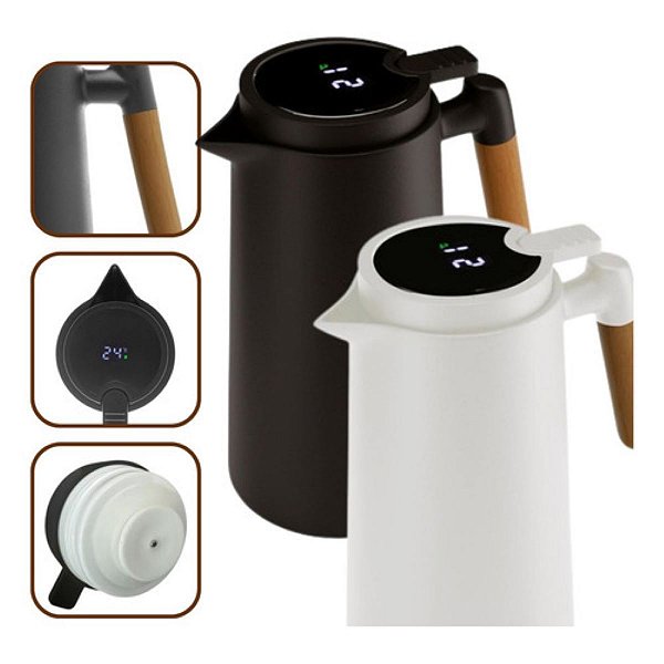 Garrafa Térmica Led 1 Litro