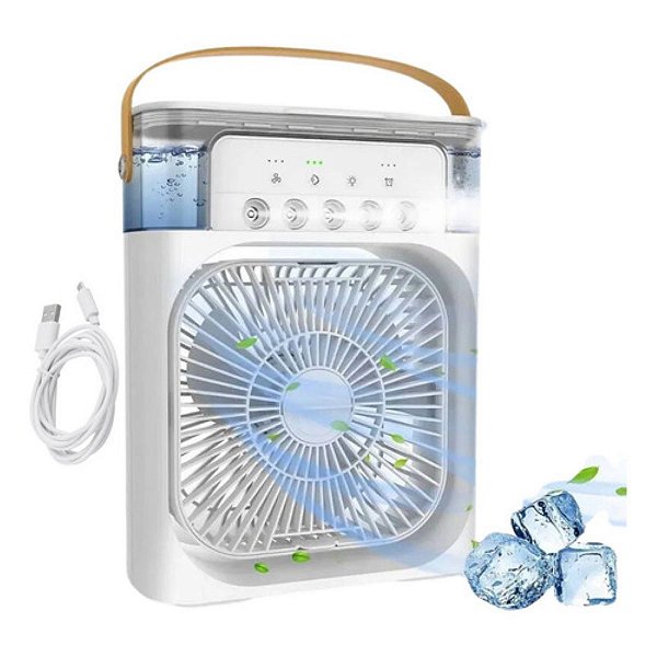 Ventilador e Umidificador Portátil