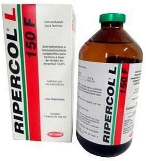 Ripercol L 150f Zoetis Vermífugo Bovinos 250ml + Eficiente