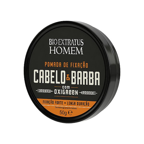 Pomada De Fixação Homem Cabelo e Barba Bio Extratus 65g