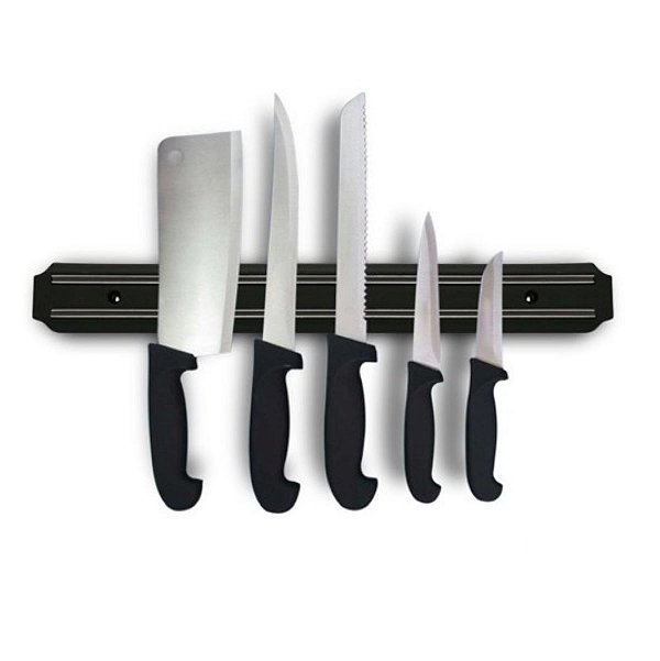 Barra Magnética Imã Suporte Facas Ferramentas Cozinha 33cm