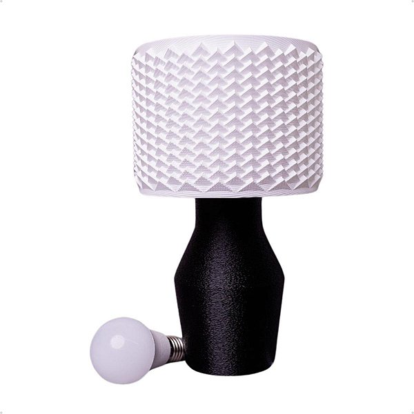Abajur Luminária De Mesa Sala Quarto Moderno