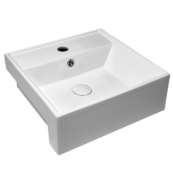 Cuba De Louça De Semi-encaixe Nahi 40x40 - Inowar