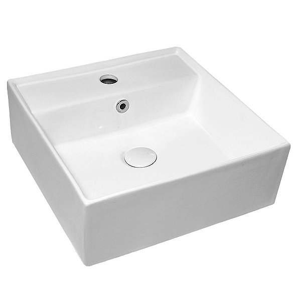 Cuba Louça Mahu Apoio 40x40 Inowar Banheiro Válvula De Click