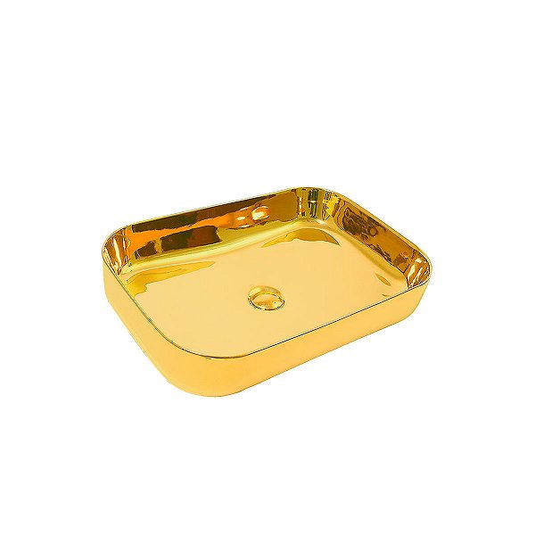 Cuba Louça Londres Ouro Apoio Banheiro C/ Válvula De Click